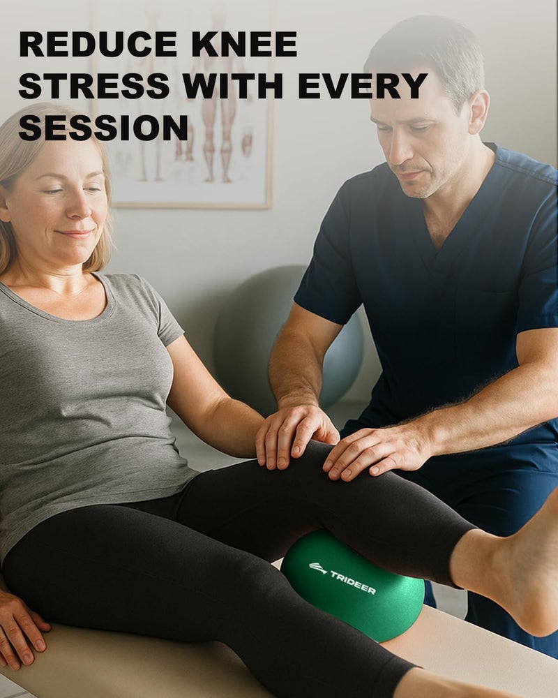 Trideer Exercise Balls Physical Therapy, 9 Inch Pilates Ball Between Knees for Physical Therapy, Mini Exercise Ball - Yoga Ball, Small Workout Balls for Core Strength and Back Support with Guide - Image 3